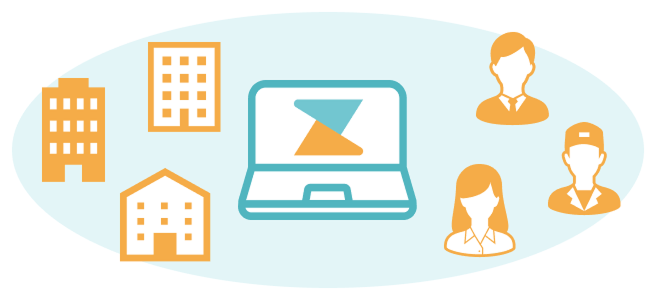 zaicoで拠点管理をするイメージするイメージ